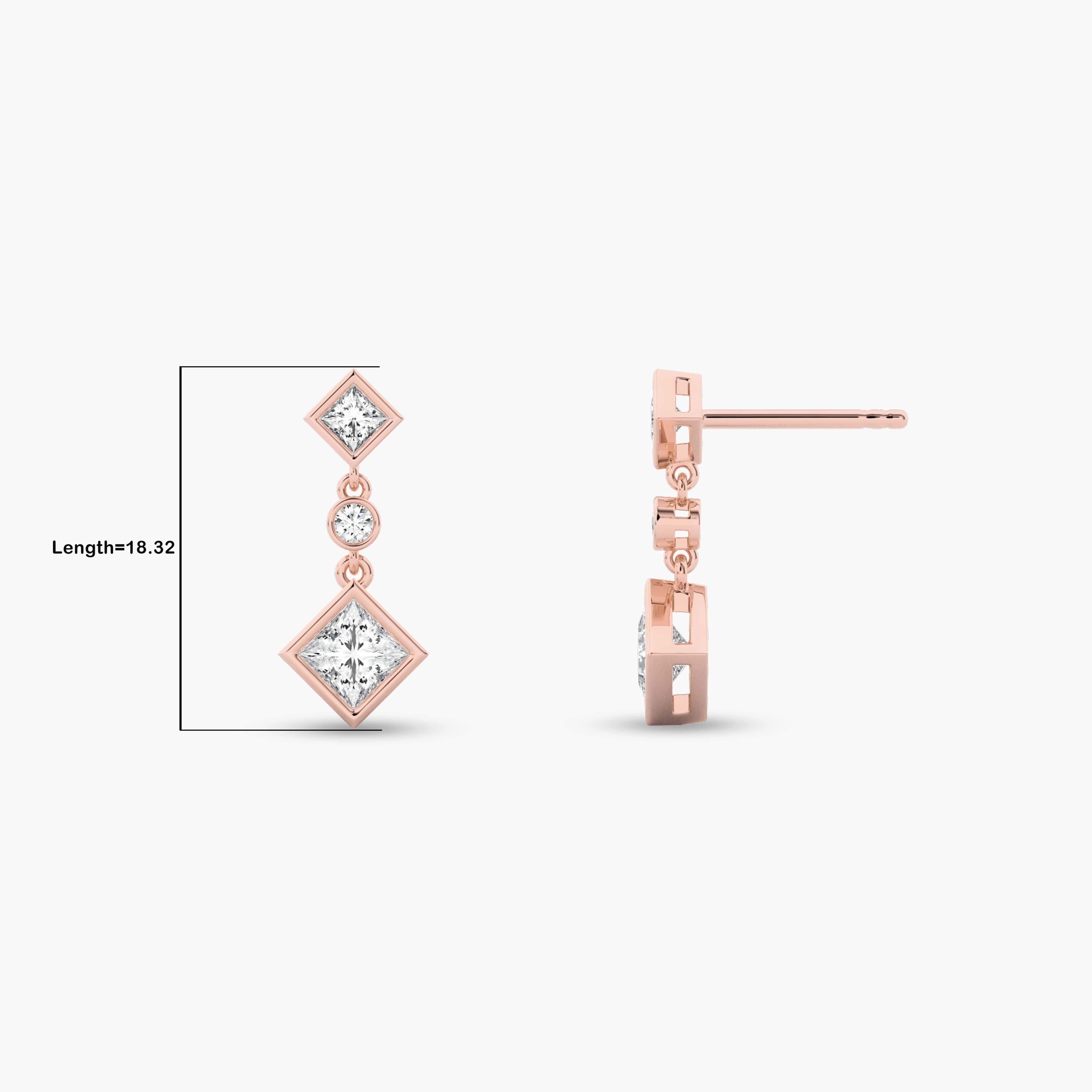 diamond drop earrings for women