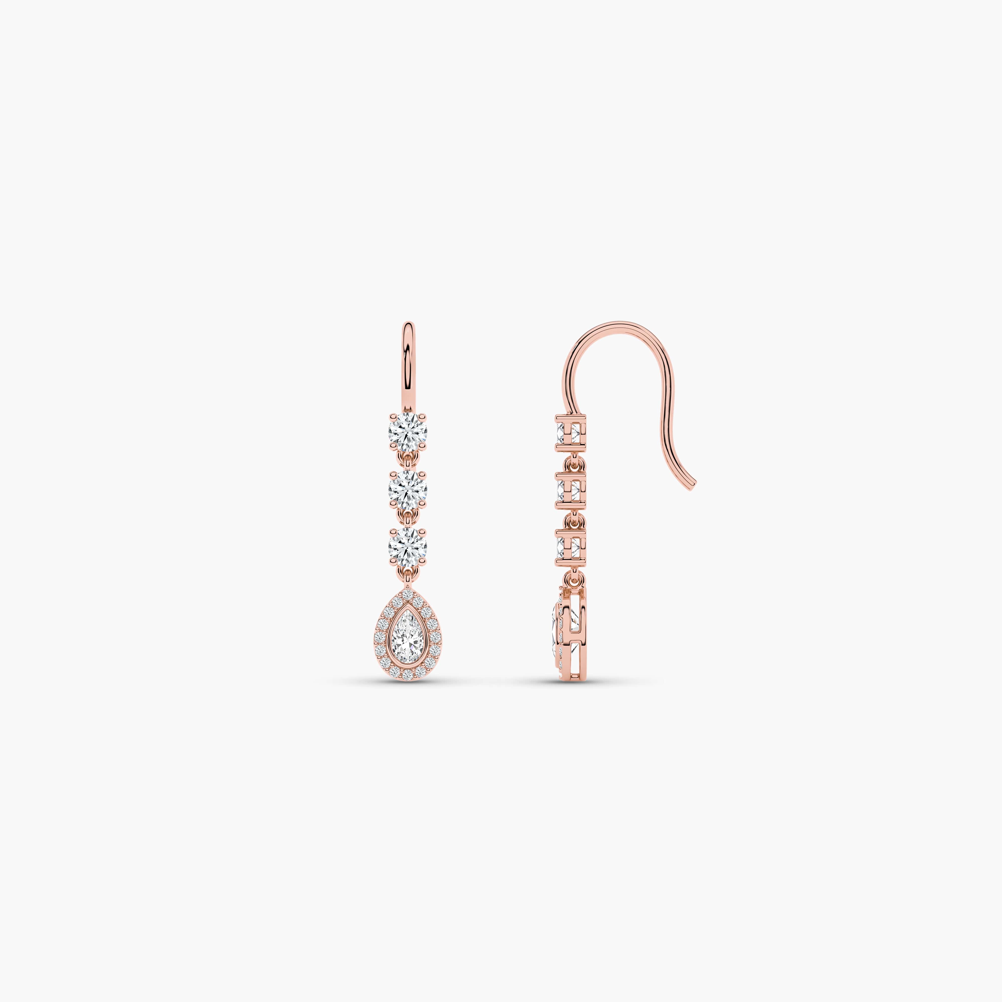 diamond earrings dangly big