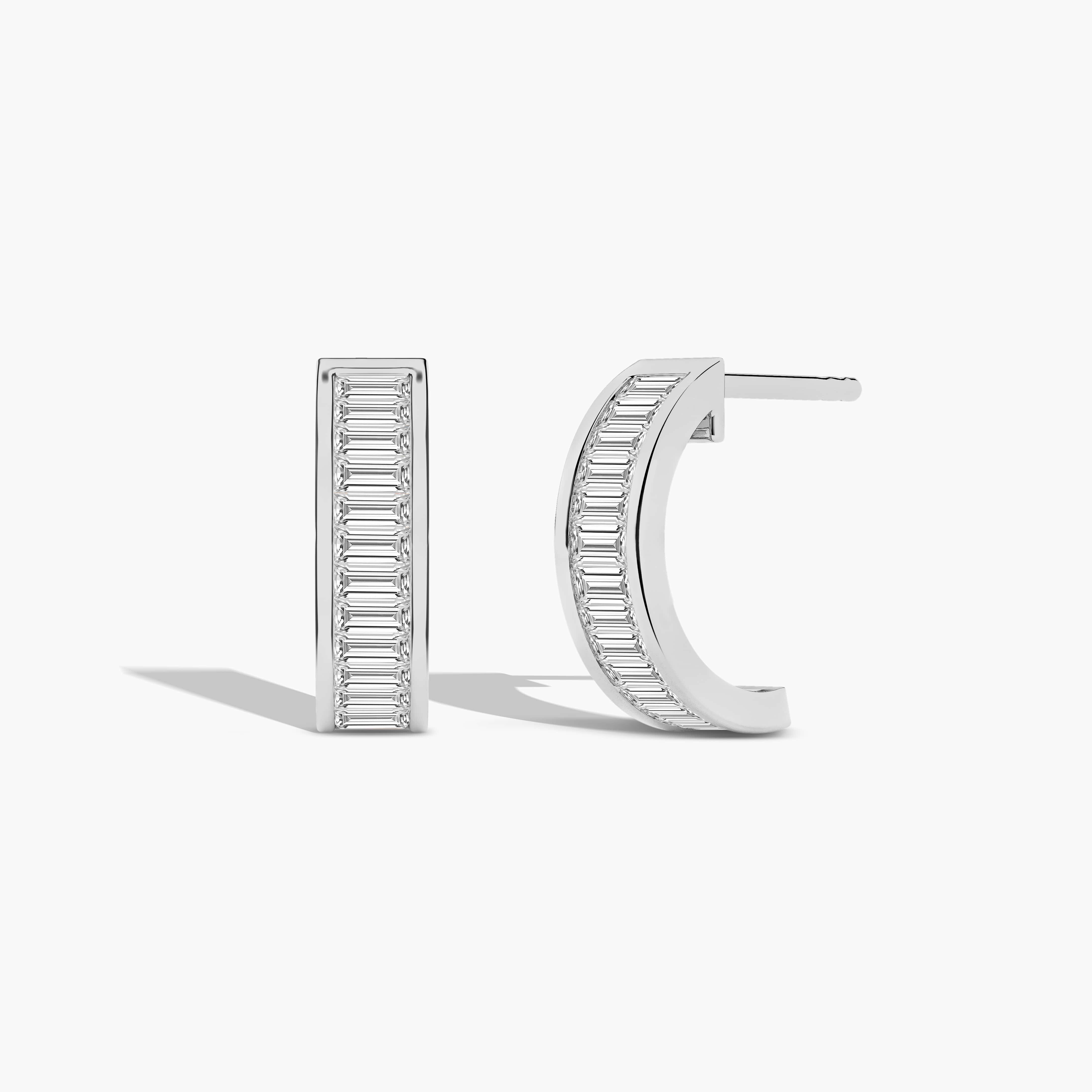 sterling silver hoop earrings