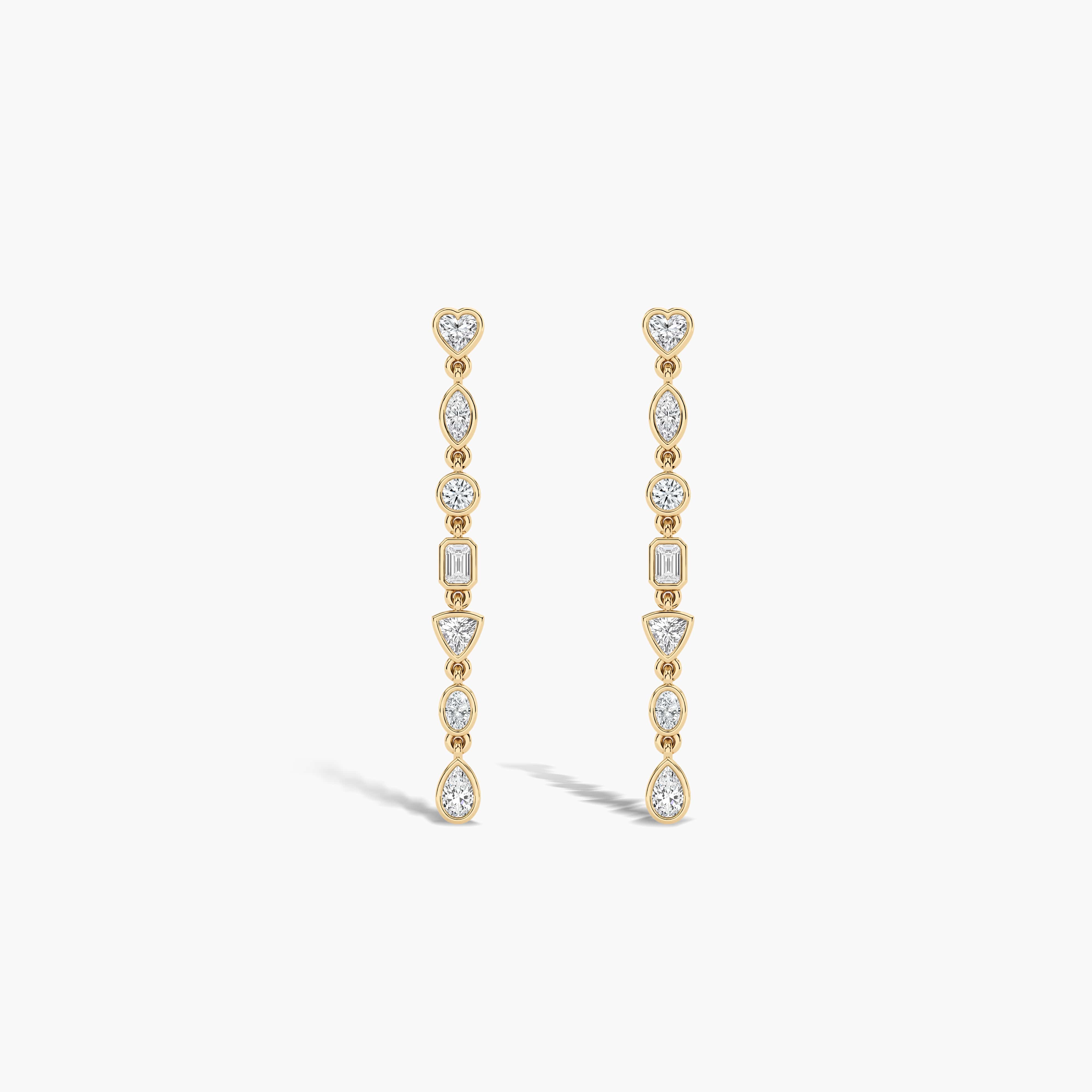 drop diamond earring sale under $450