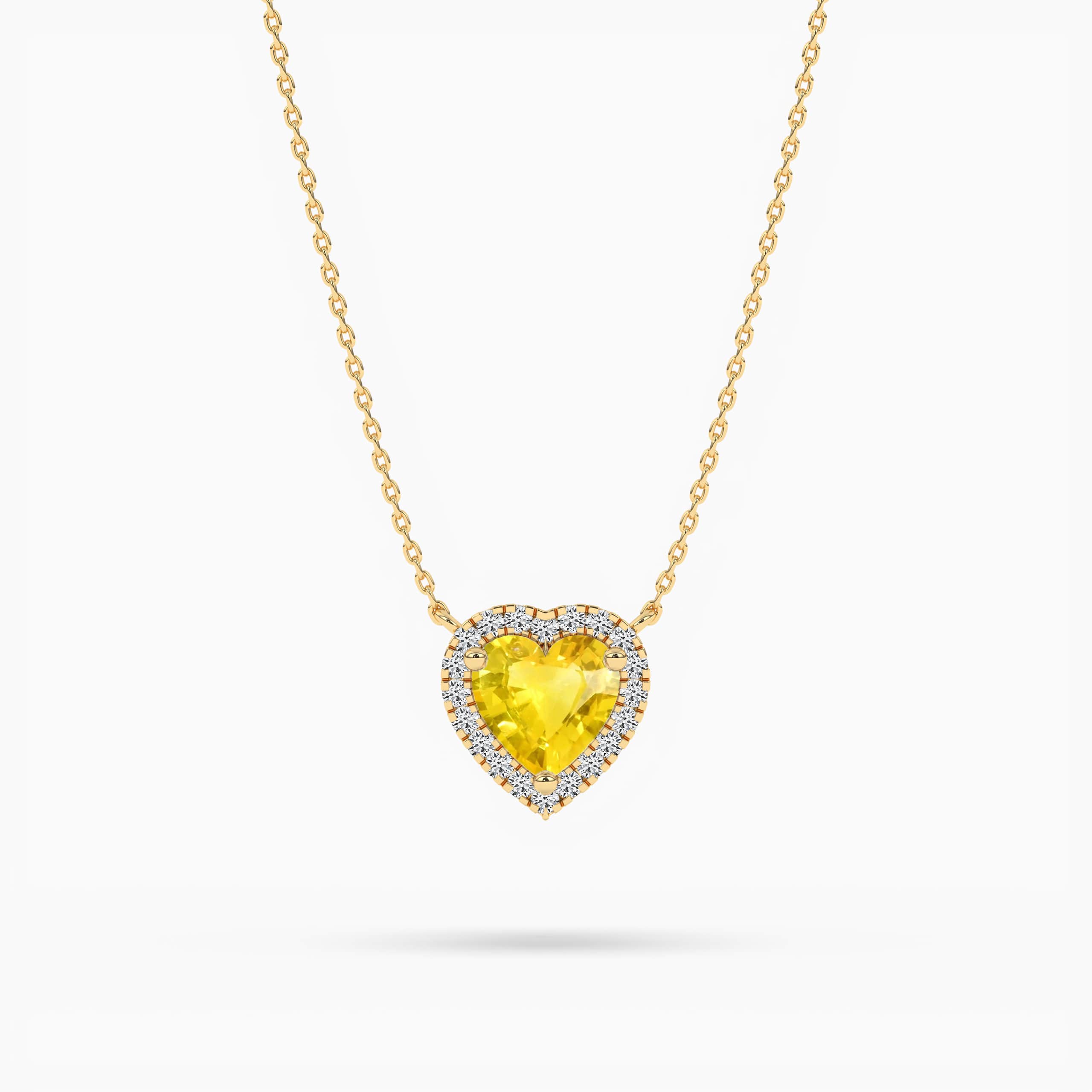 halo diamond necklace​