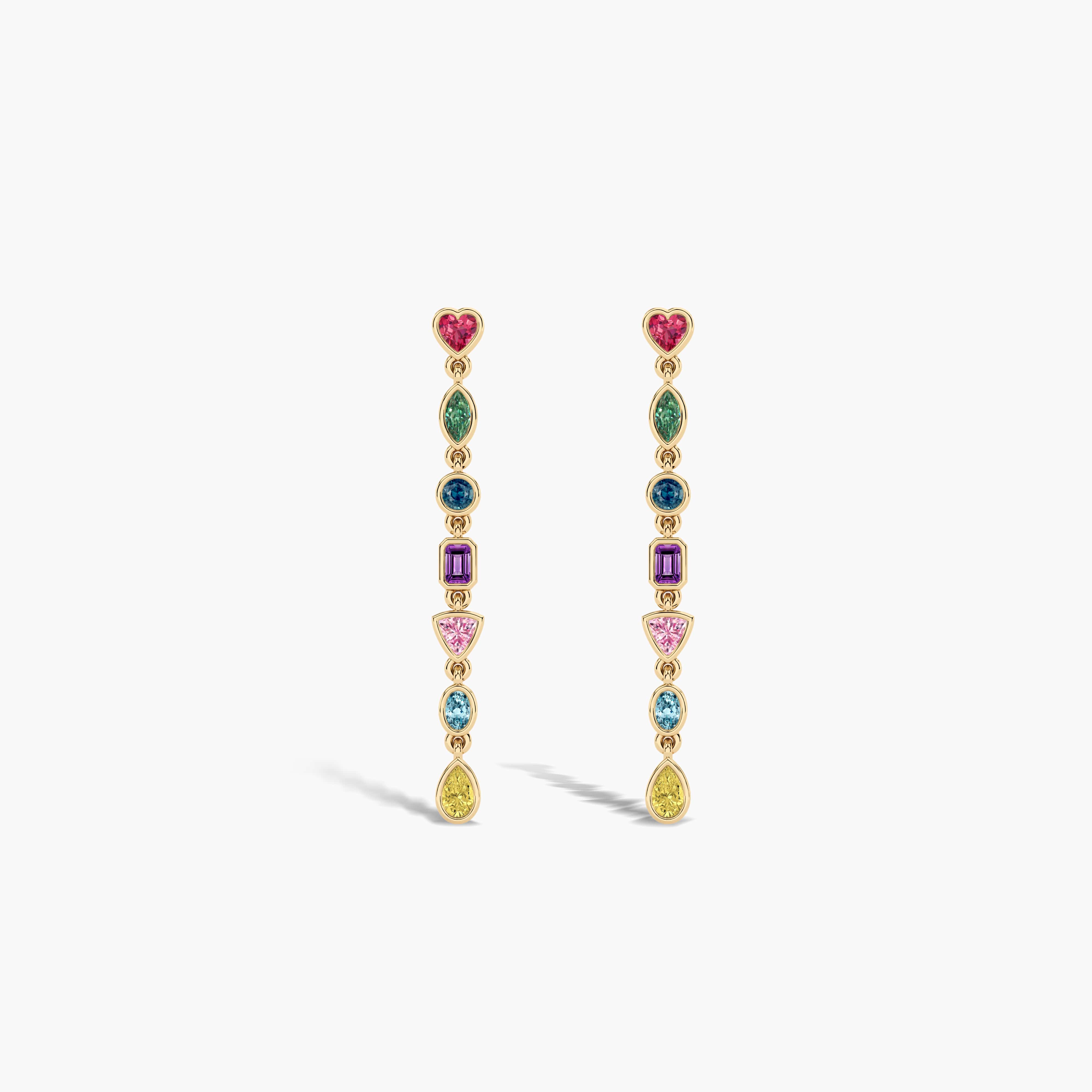 gemstone earring