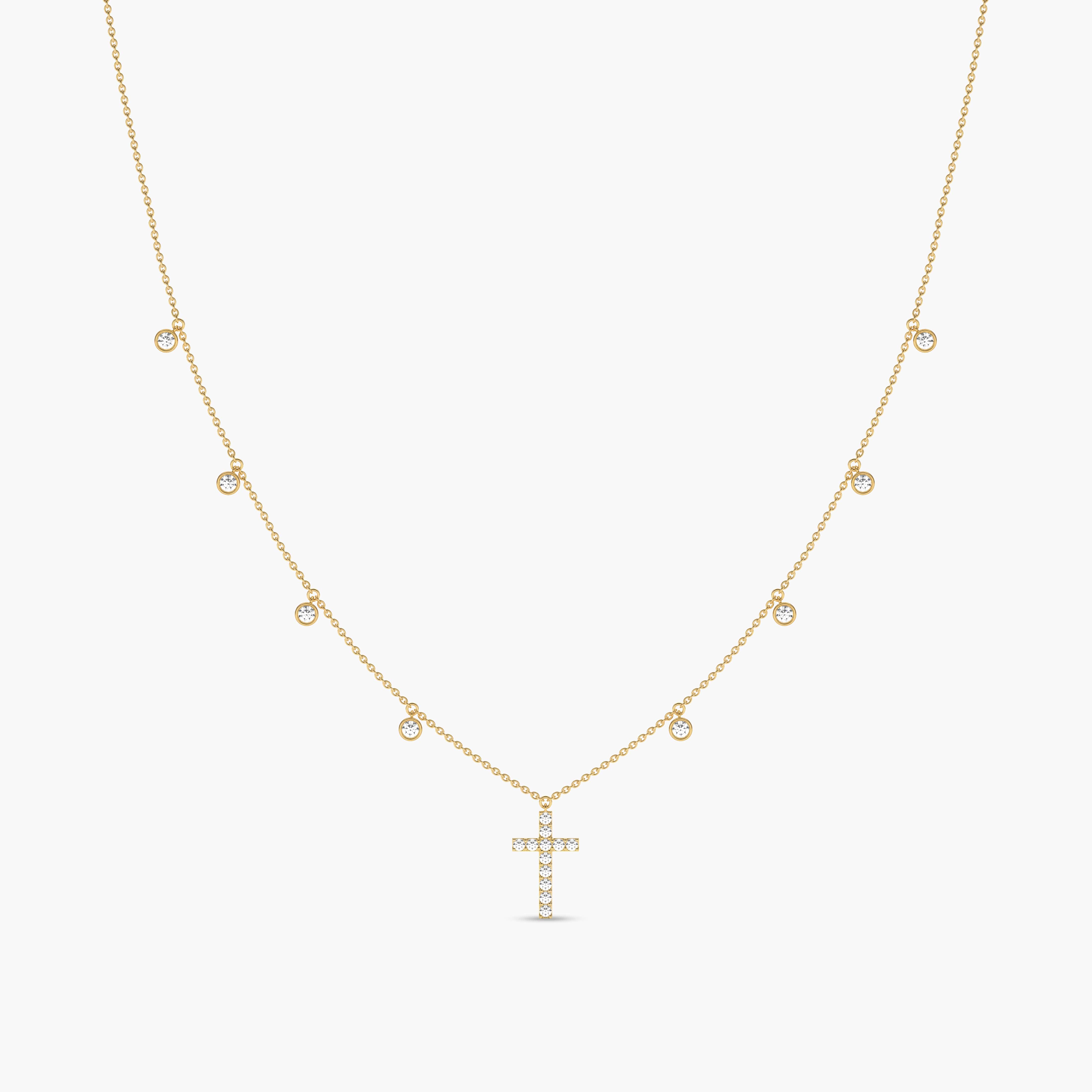 necklace with cross for women