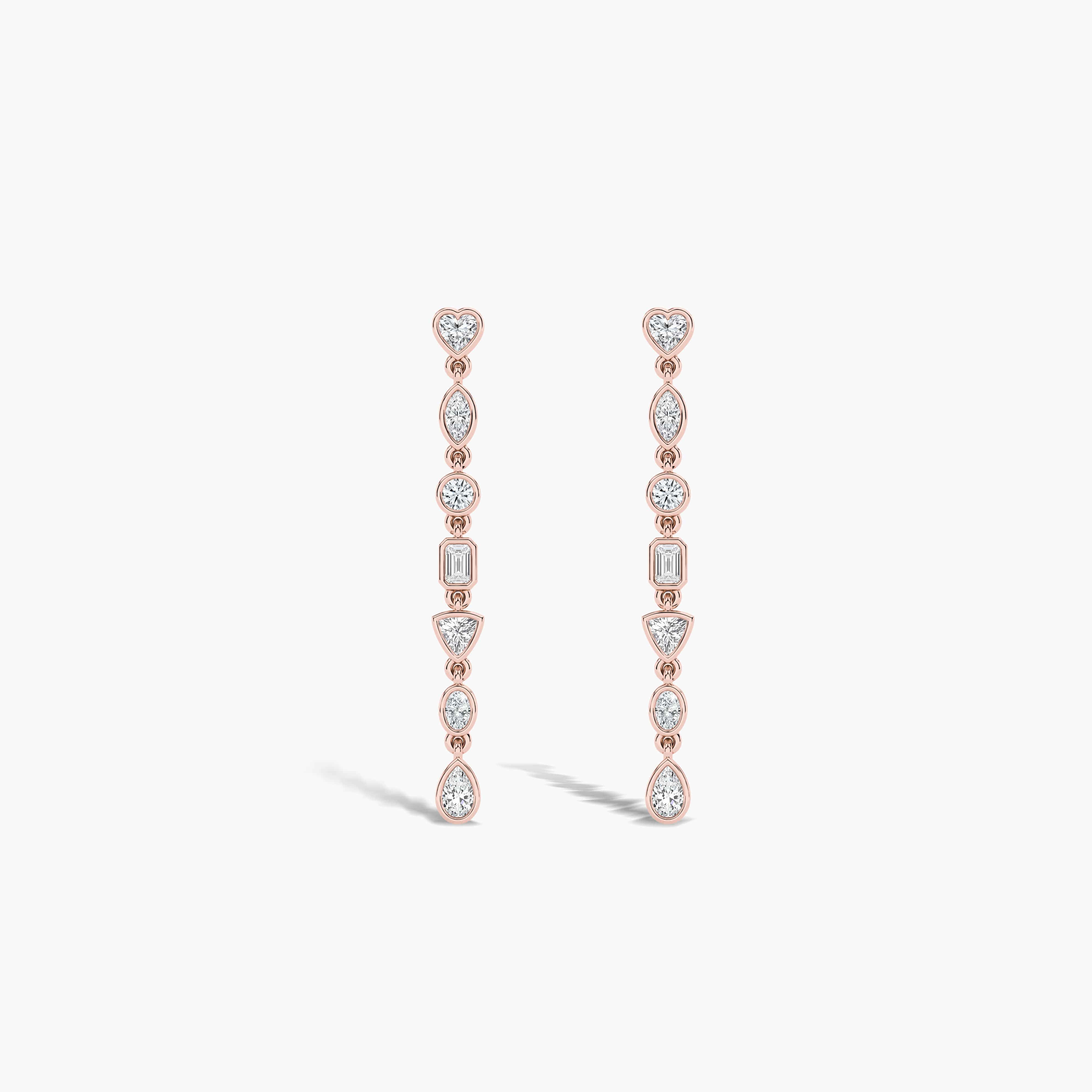 drop diamond earring sale