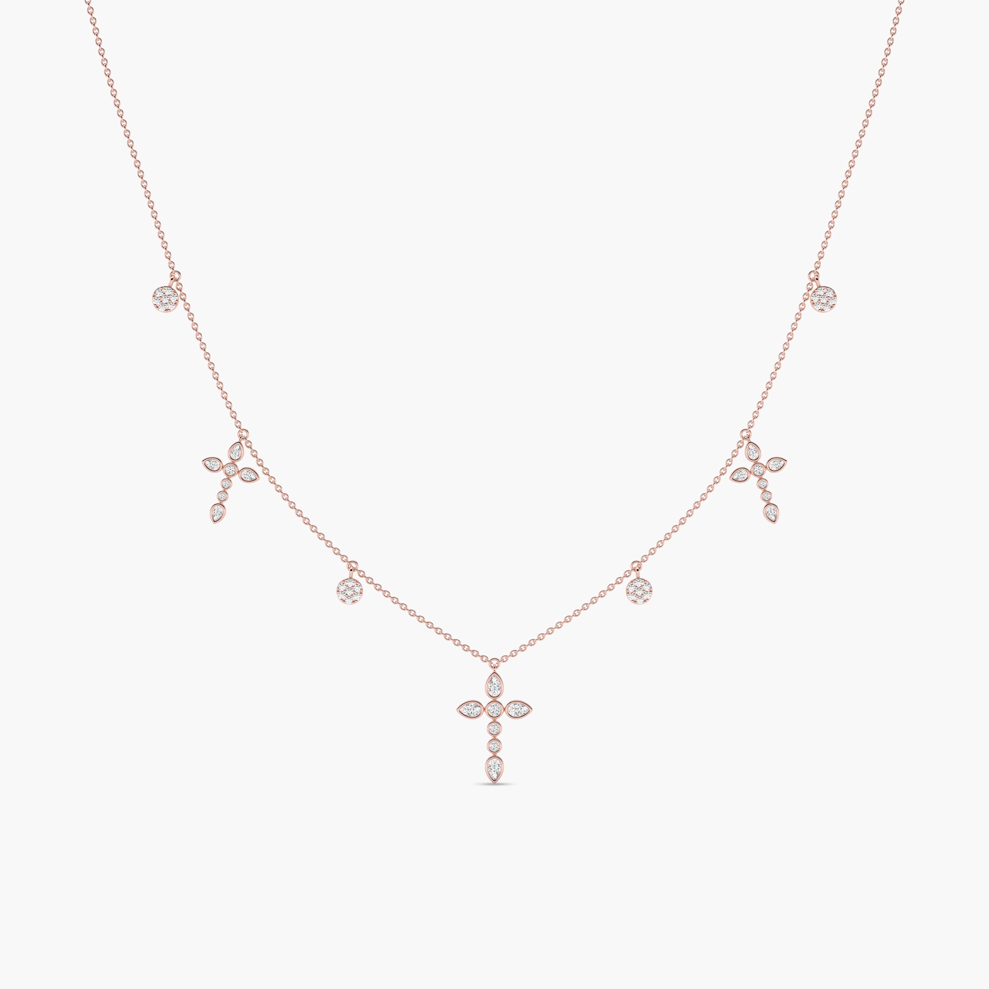 cross necklace woman