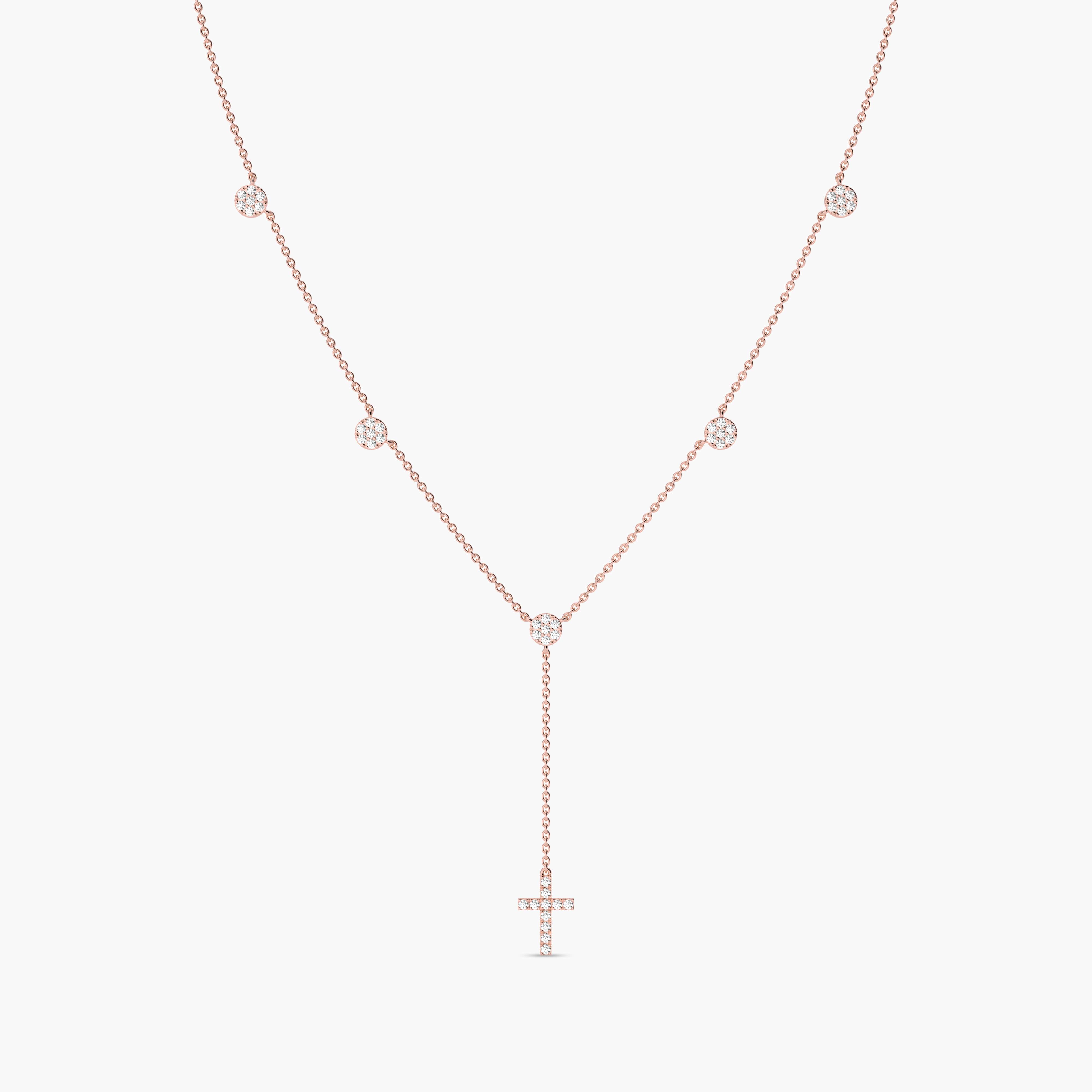 diamond lariat necklace