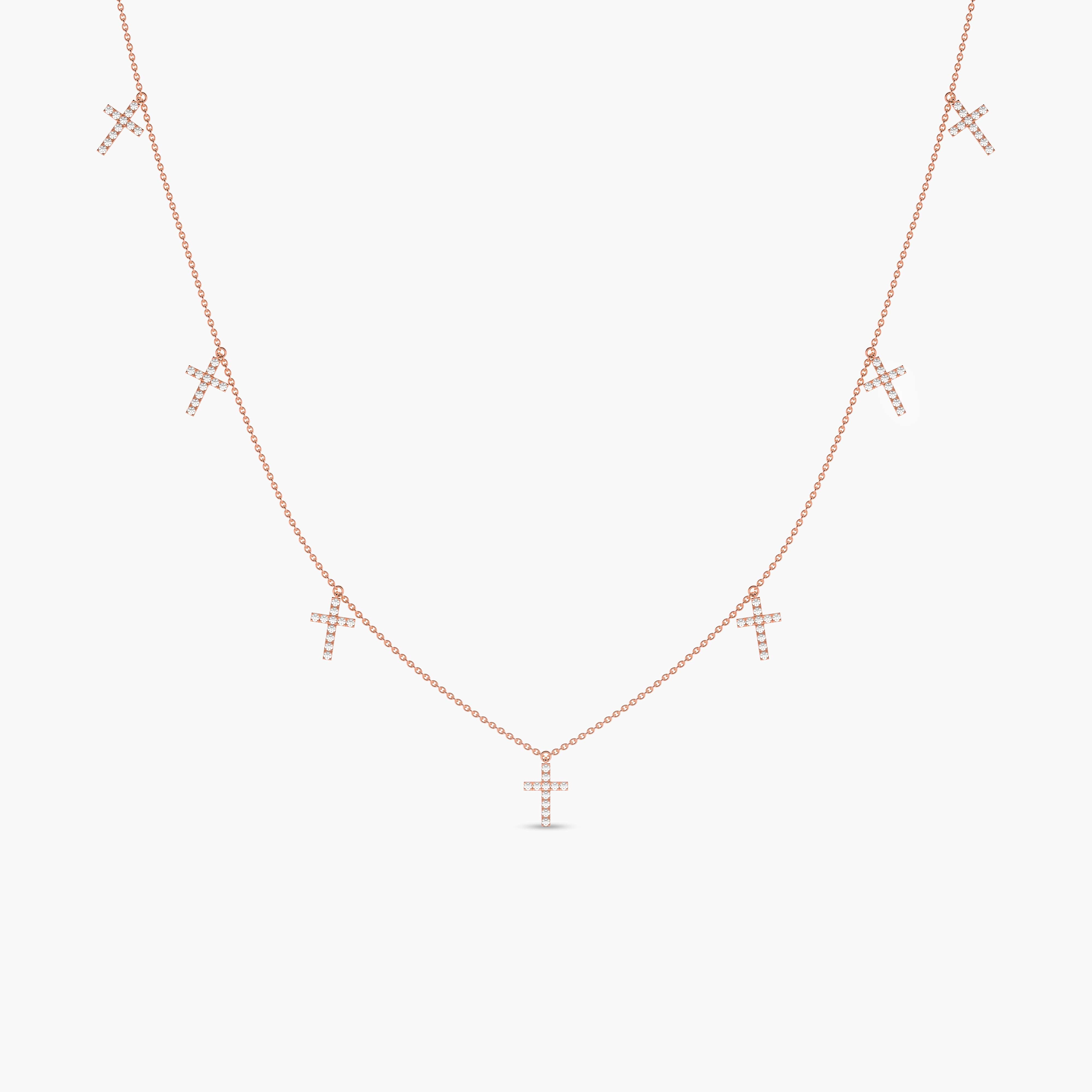 cross necklace with chain