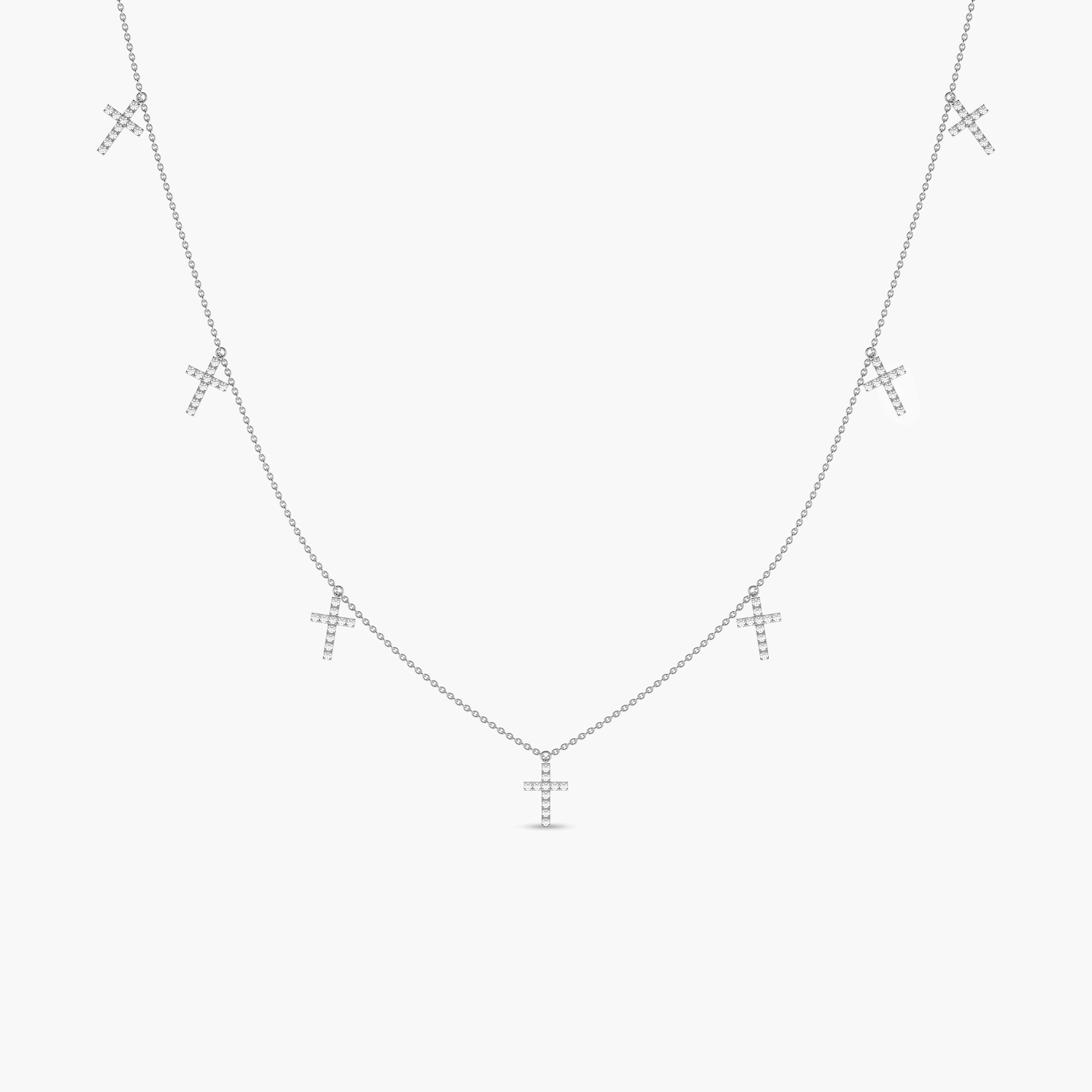 gold chain necklace with cross