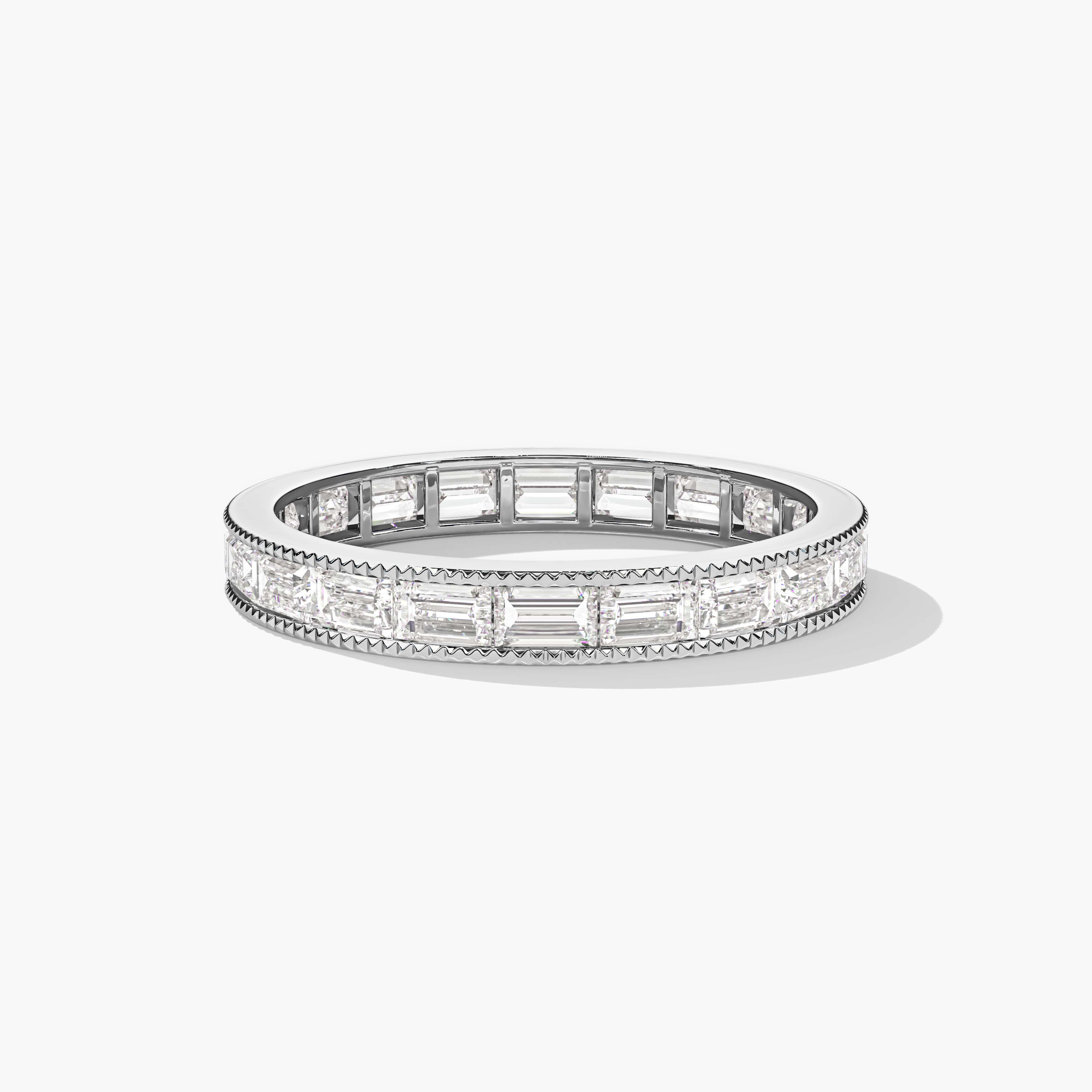 baguette eternity band