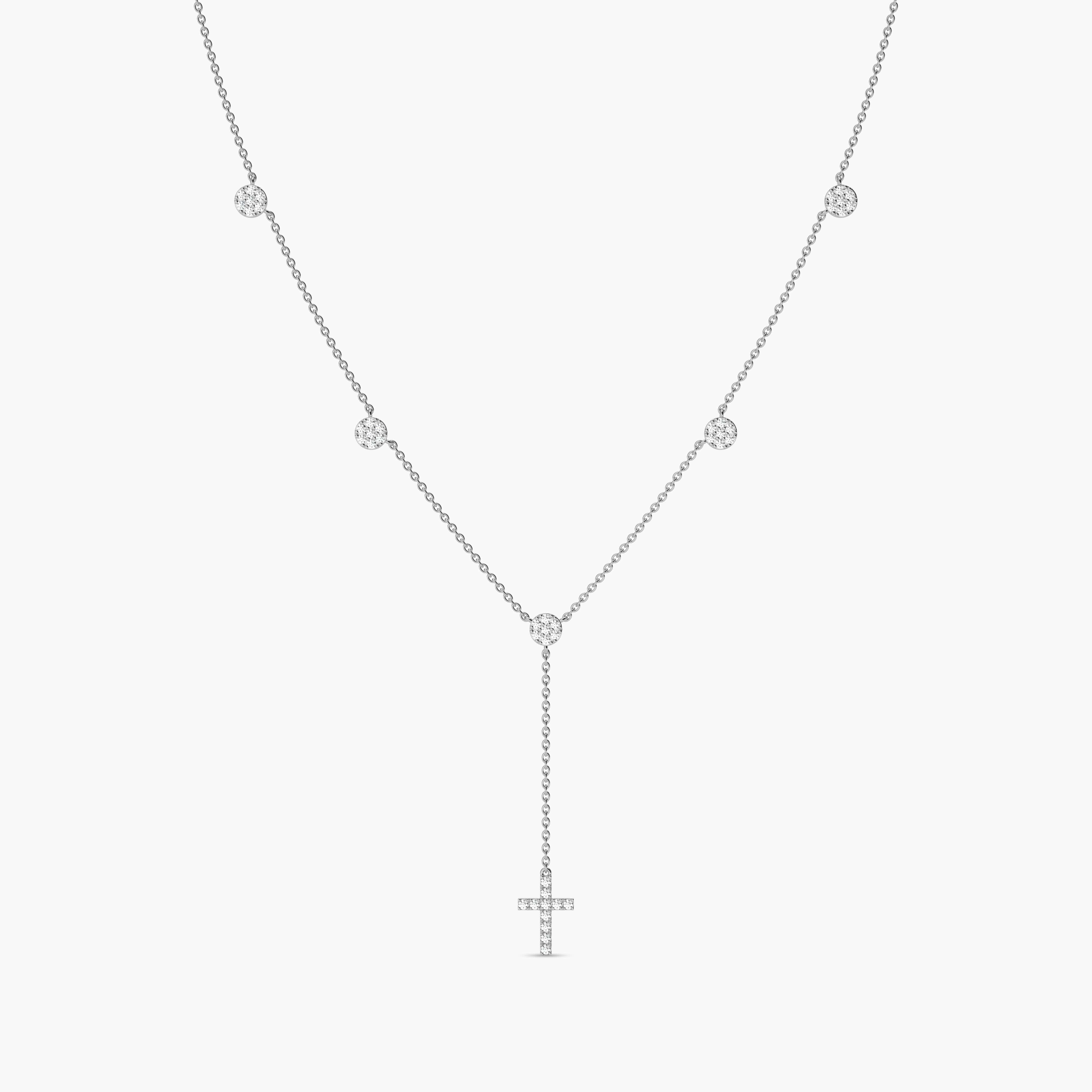 cross and chain necklace