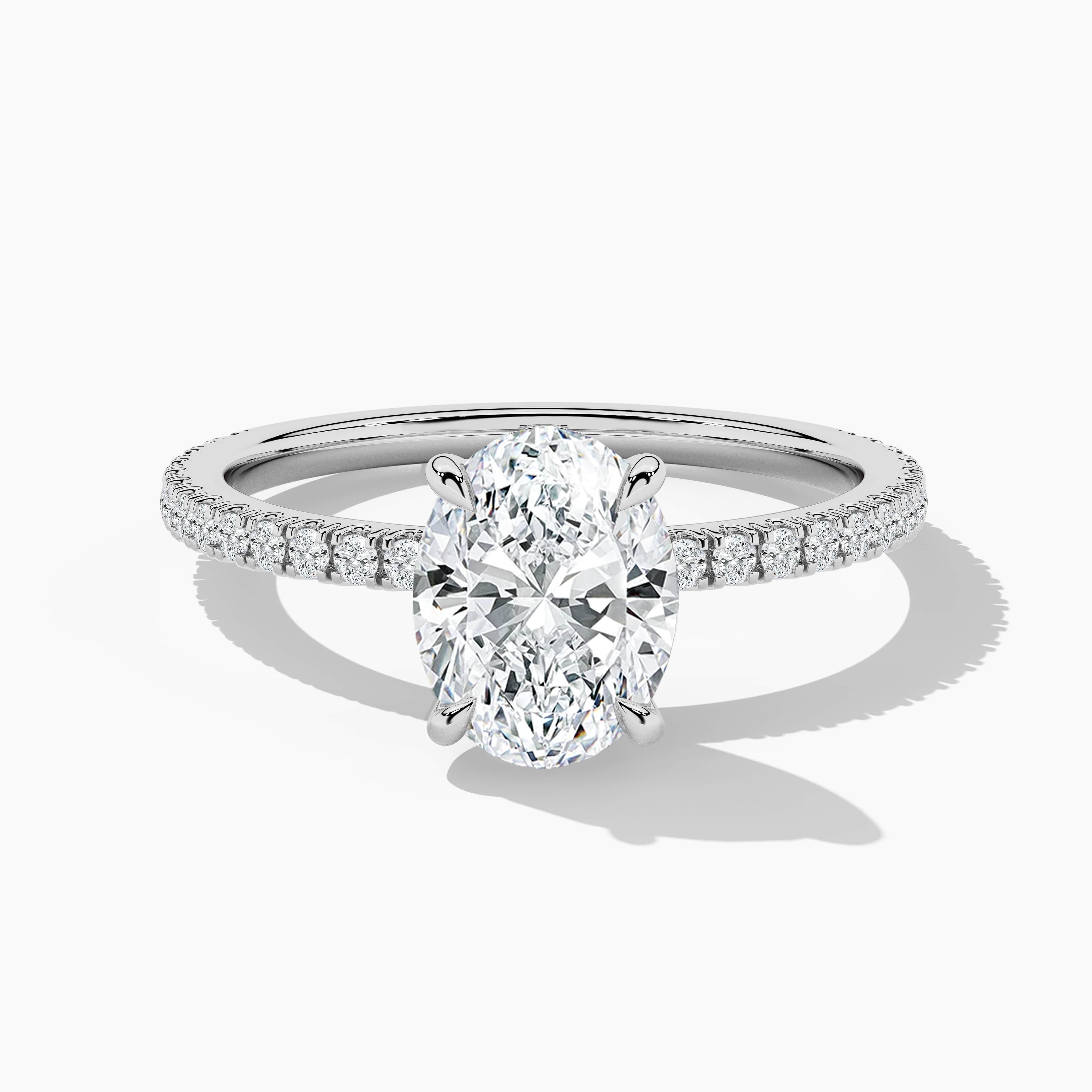 lab grown diamond engagement ring​