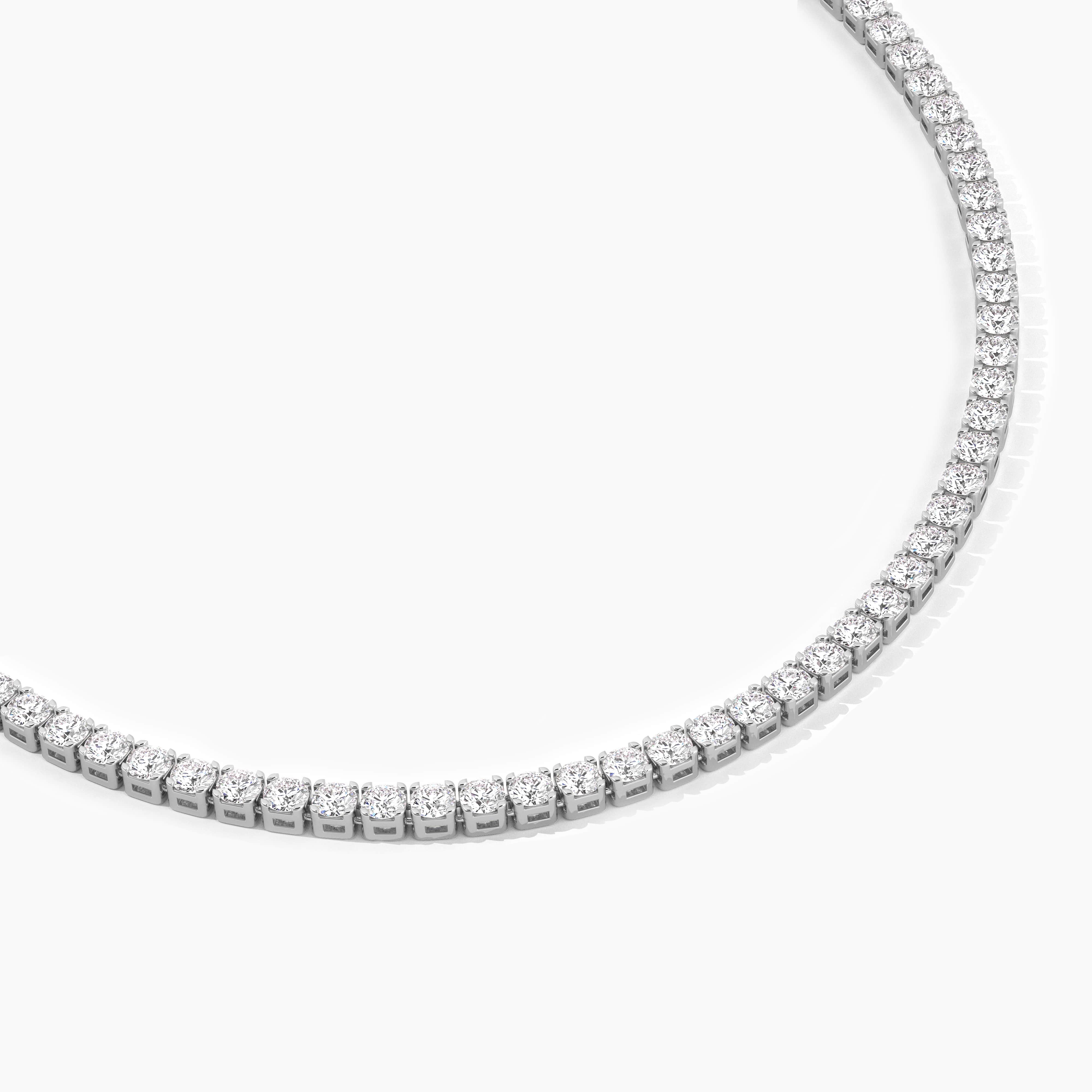 white gold diamond tennis bracelet